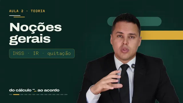 Aula 2: Noções gerais