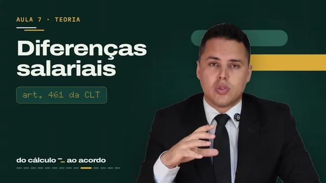 Aula 7: Diferenças salariais